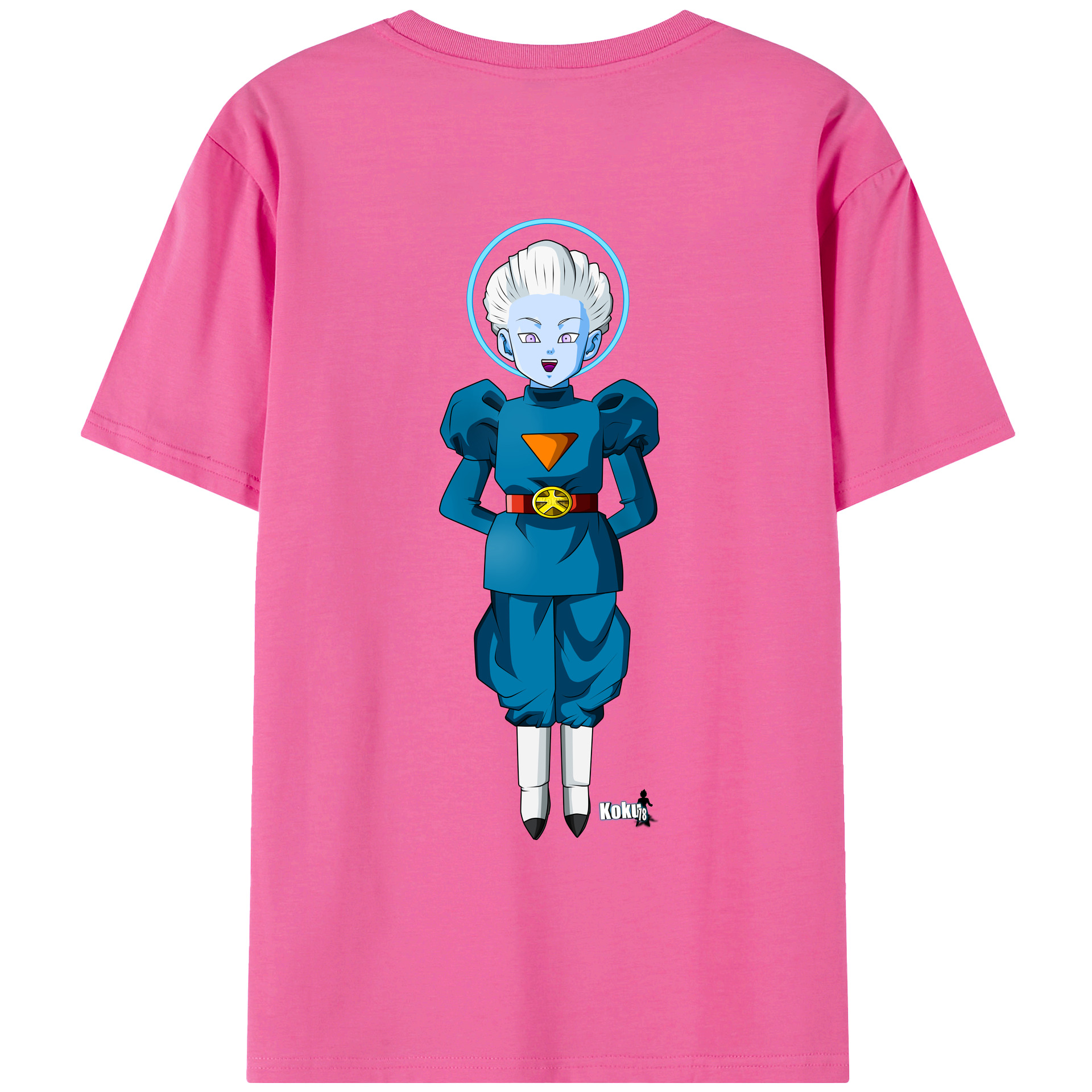 （画像用） ドラゴンボール DRAGON BALL レディース半袖Tシャツ(バックプリント)